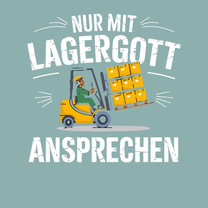  Nur Mit Lagergott Ansprechen Staplerfahrer