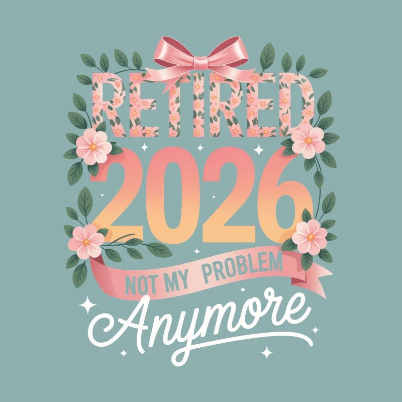 Retired 2026 Not My Problem Anymore