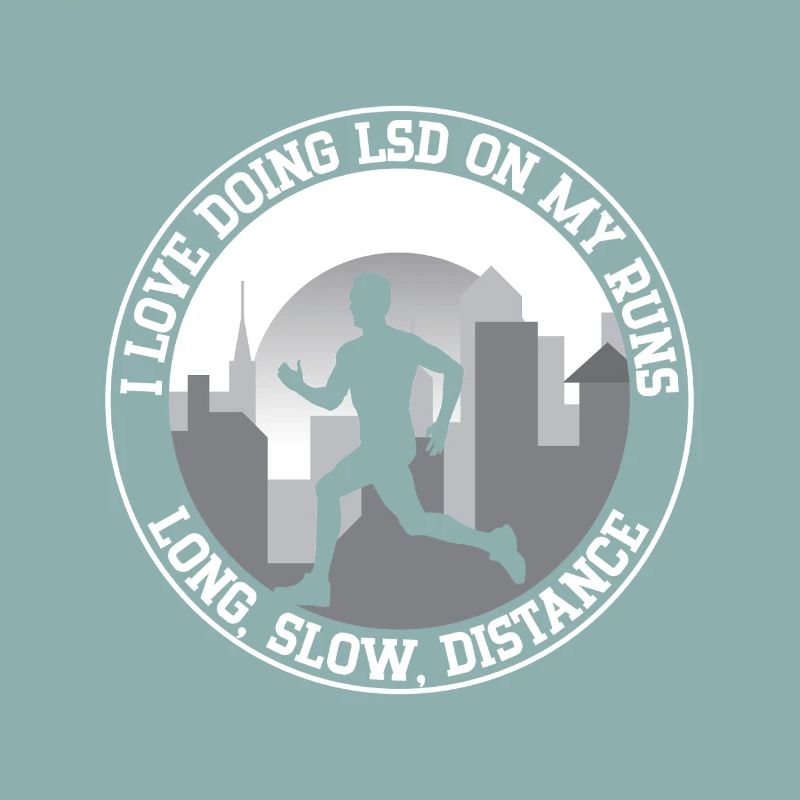 Marathon Runner LOve Doing LSD My Run Running Gift