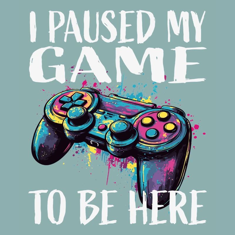I paused my game – Controller Art