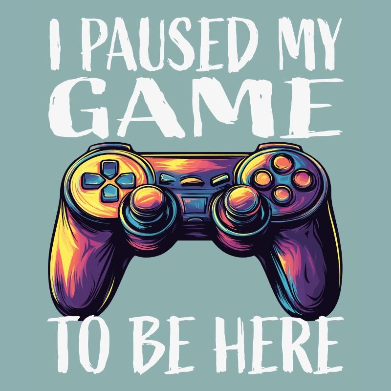 Game Pause Neon Controller