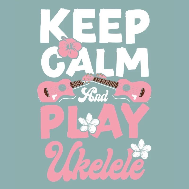 Ukulélé hawaïen ukulélé Keep Calm &