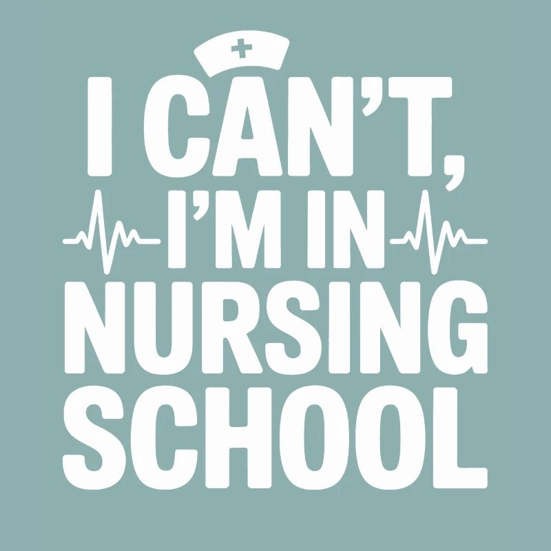 Ich kann nicht ich bin in der Krankenpflege Schule