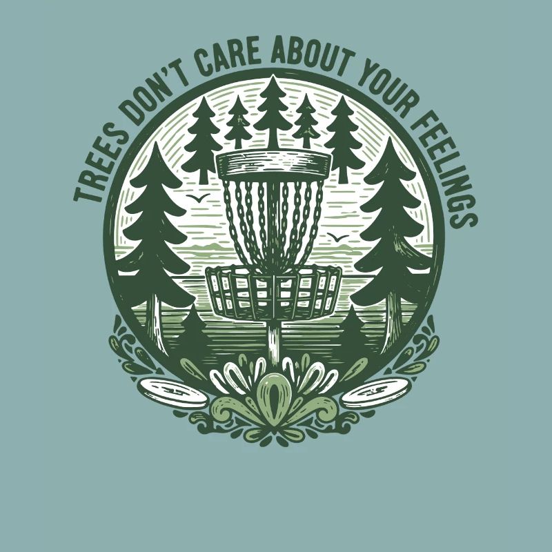 Les arbres ne se soucient pas de vos sentiments Disc golf