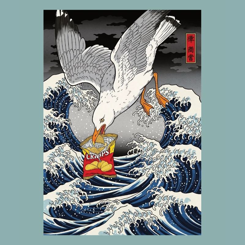 Seagulls Steals Chips Funny