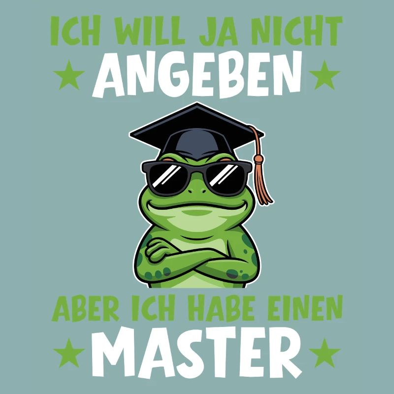 Master's exam passed, frog graduation completed