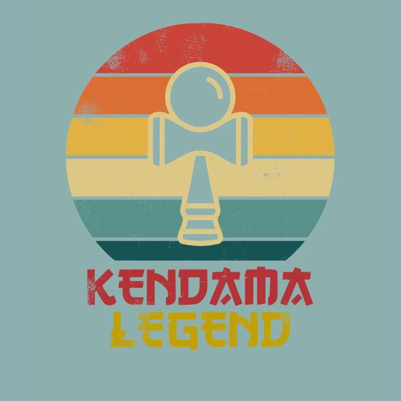 Kendama Legend Retro Sunset