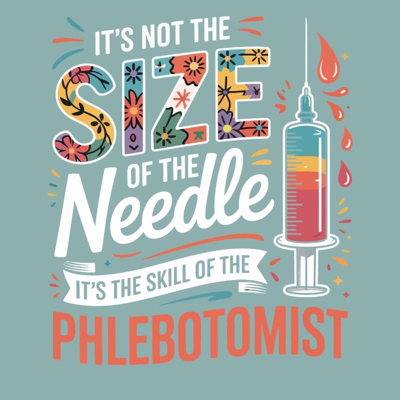 Größe zählt nicht: Phlebotomist Kunst