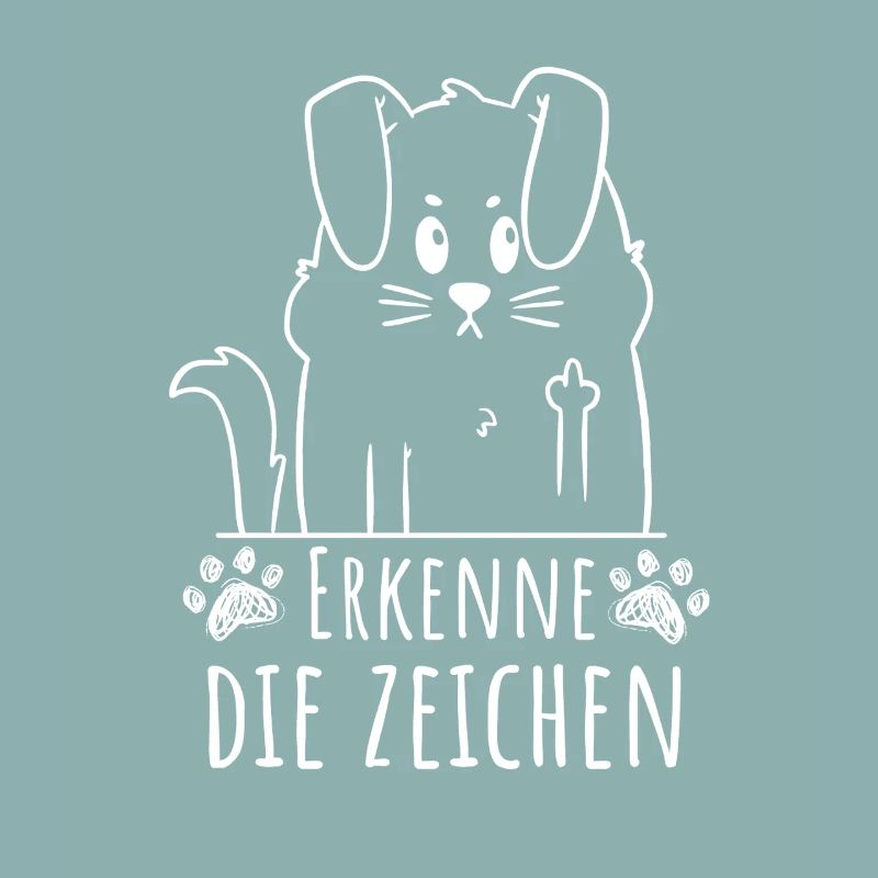 Recognize the Signs – Cute Dog Saying