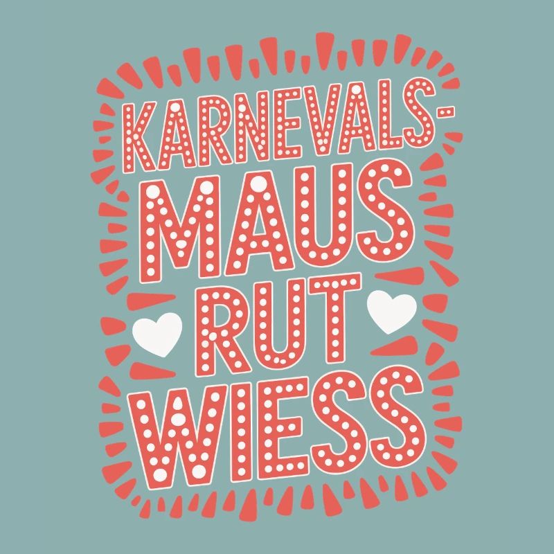 Karnevalsmaus Rut Wiess Köln Kölner Karneval Maus