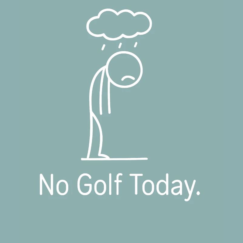 No Golf Today Golfer Gift Idea Golfer