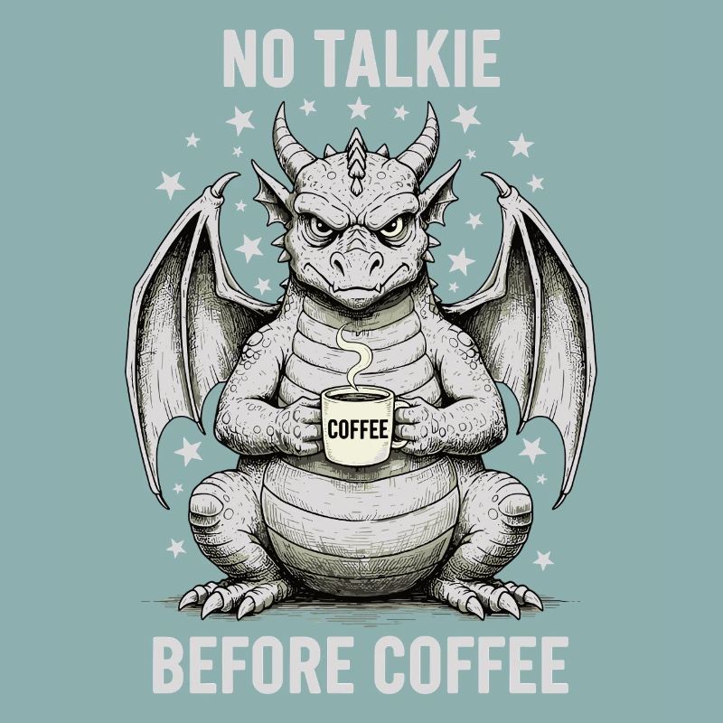 Pas de conversation avant Dragon Amoureux du Café