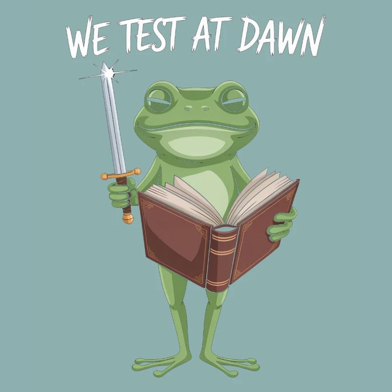 We Test at Dawn Frog Knight