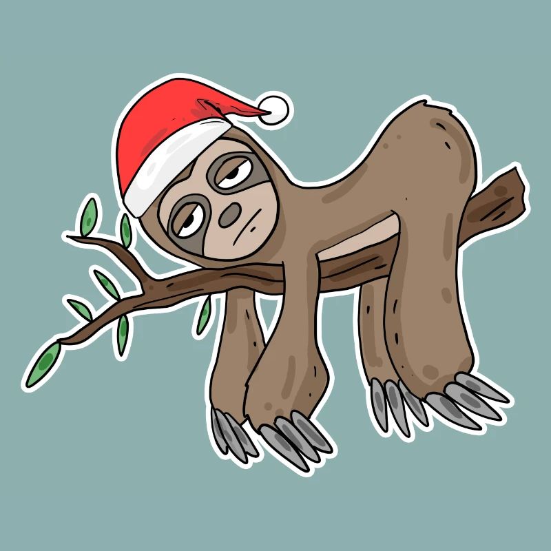 Sloth Christmas