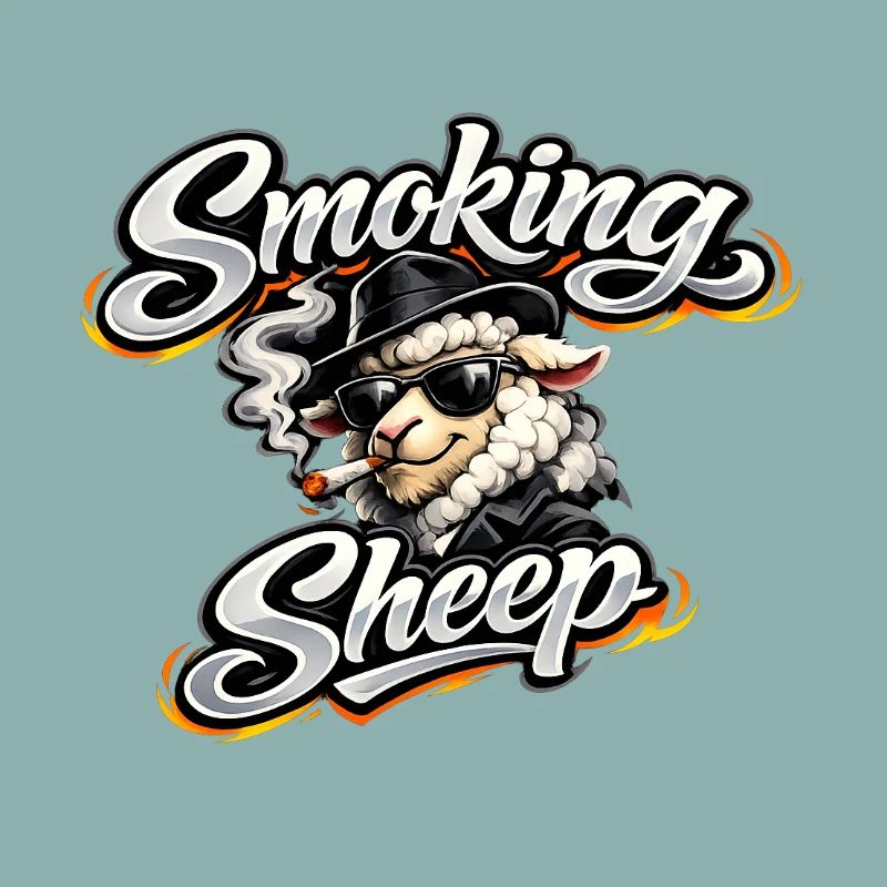 Smoking sheep with style