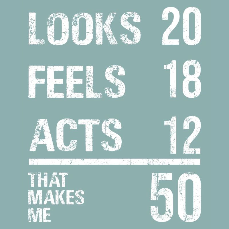 Bold Distressed Numeral Quote Tee