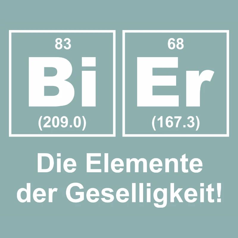 Chemiker - Bier, das Element der..