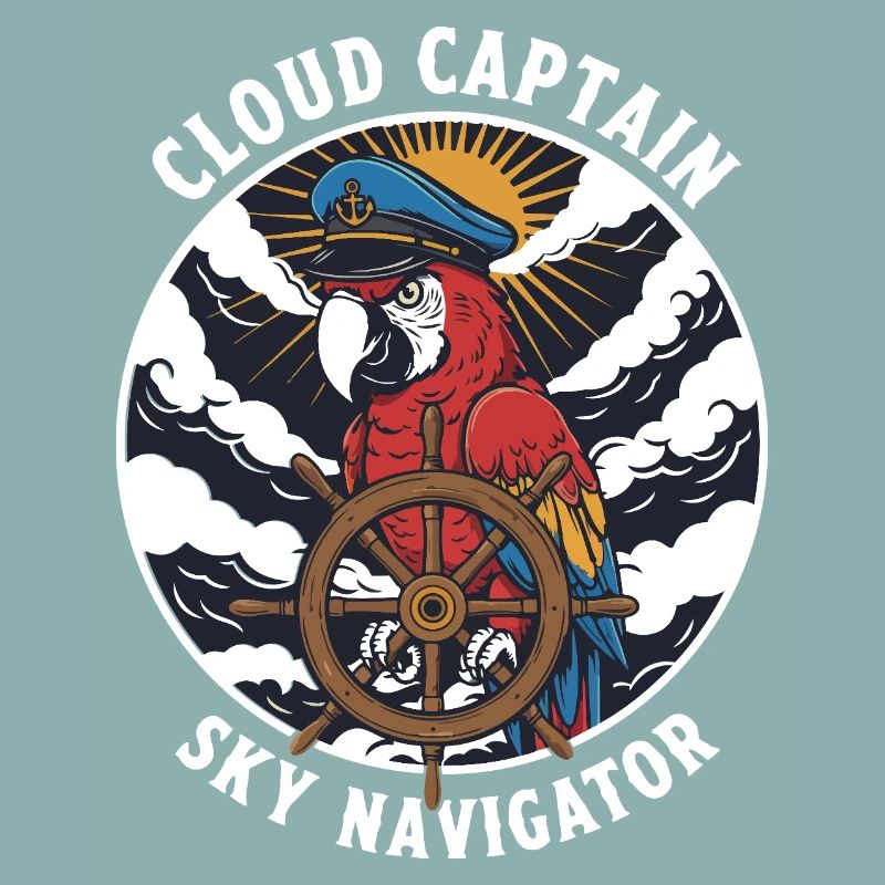 Perroquet Capitaine Cloud Sky Navigator