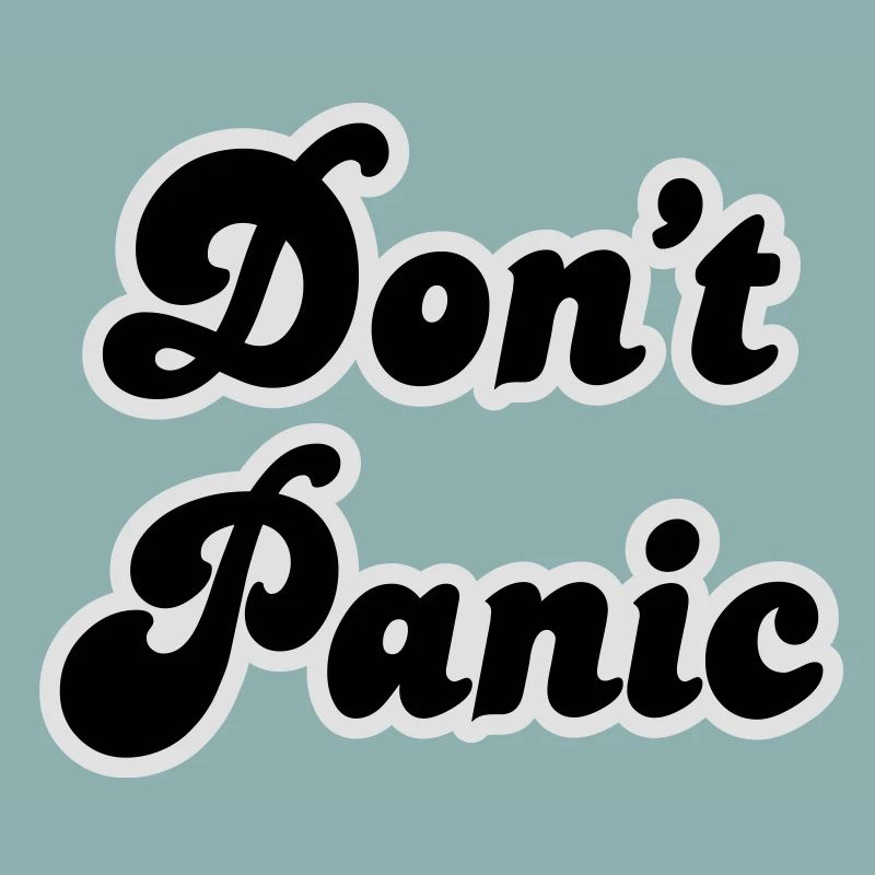 Ne paniquez pas
