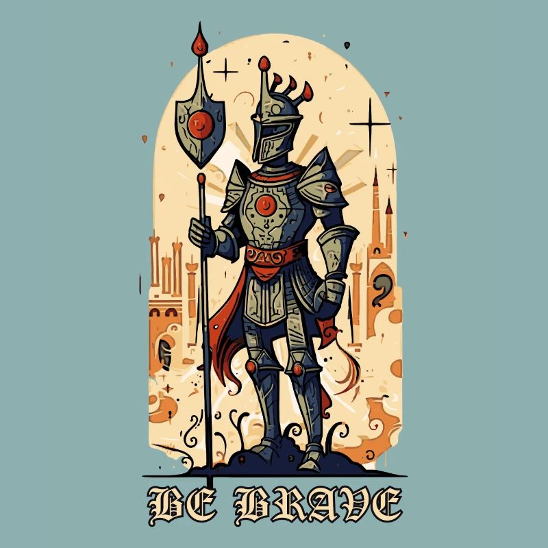 Be Brave – Medieval Knight