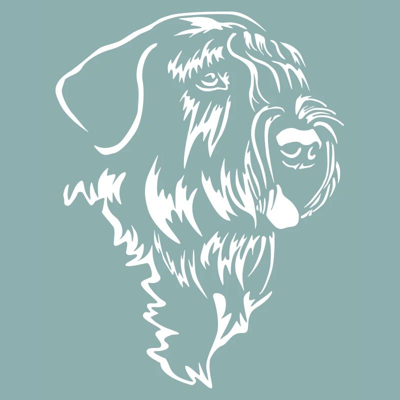 Tête de Schnauzer géant « Black Edition »