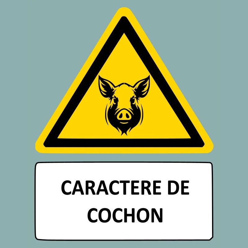 Caractère de cochon