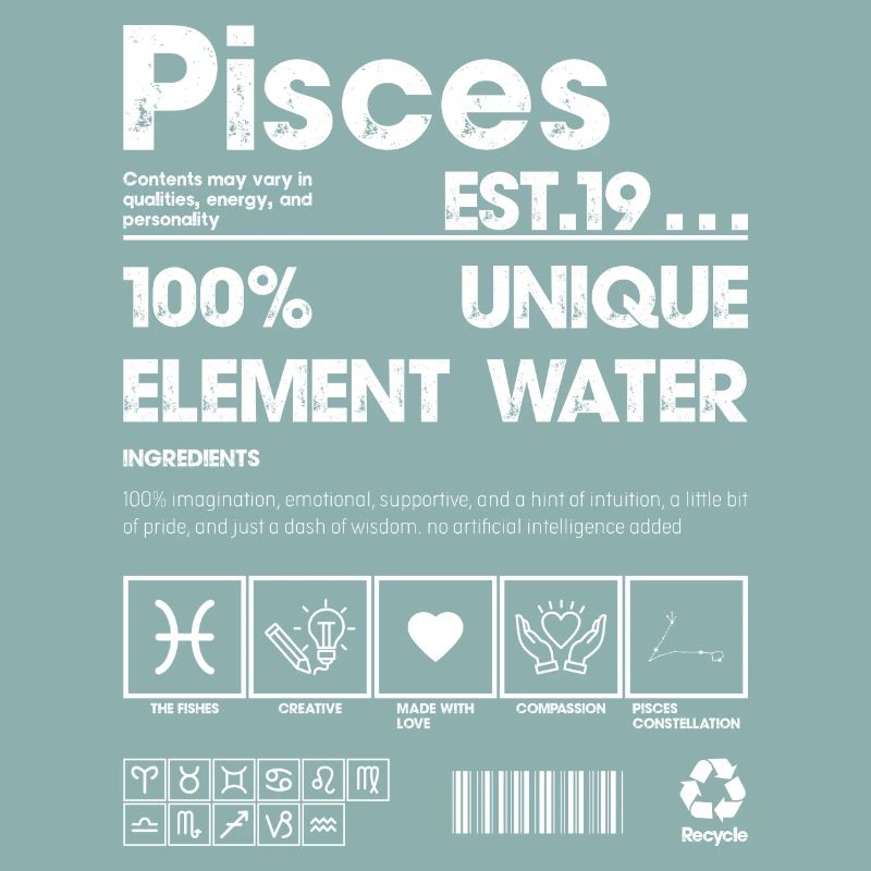 Poissons, Eau, Élément, Art