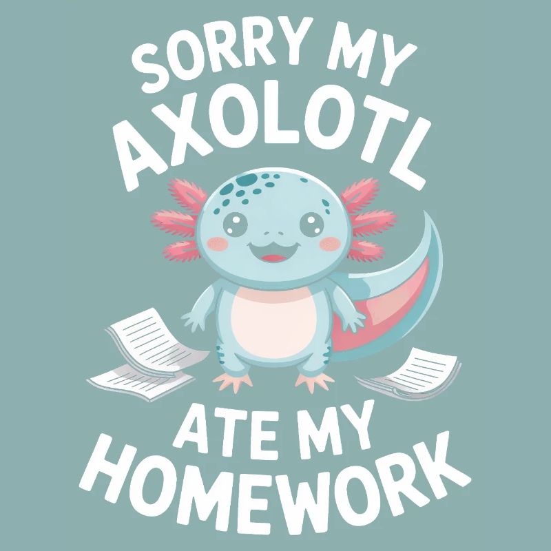 Braquage de devoirs d’Axolotl