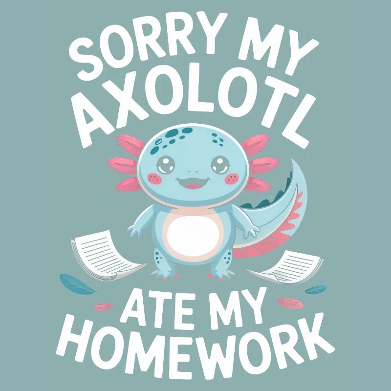 Excuse des devoirs d’Axolotl