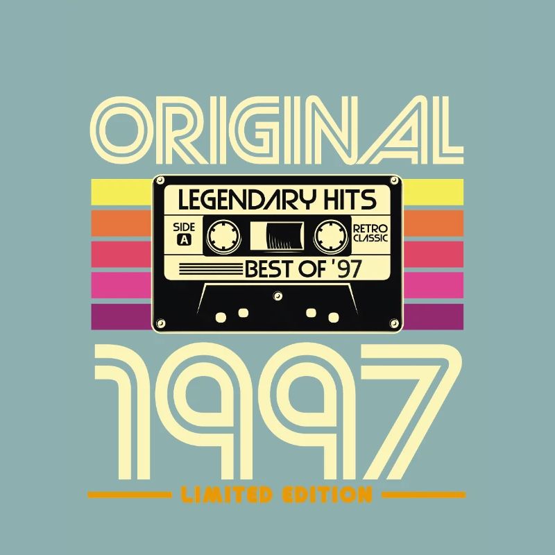 Original 1997 Cassette Retro Limitée