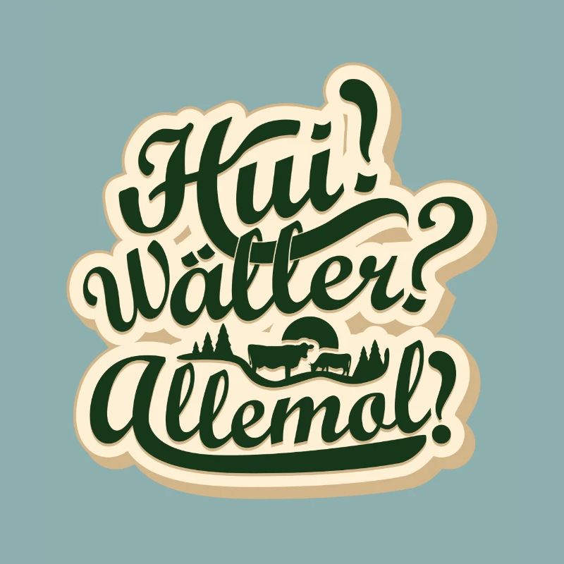 Typischer Westerwälder Kneipenspruch GESCHENK