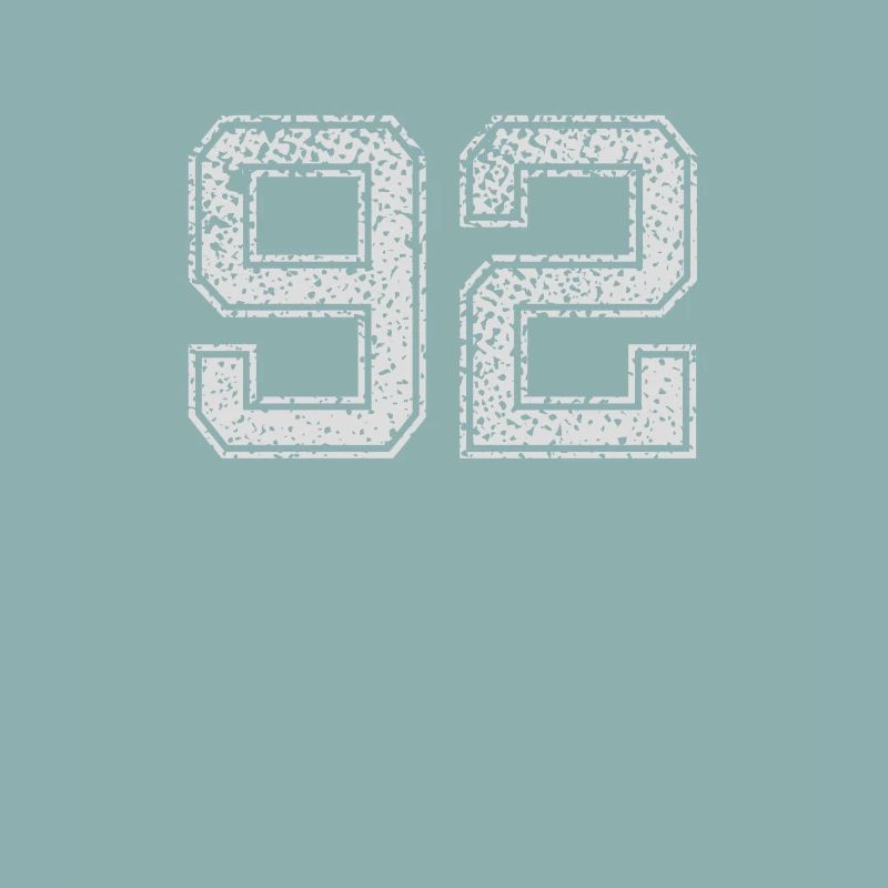Number 92 Number Ninety-Two Nine Two Gift