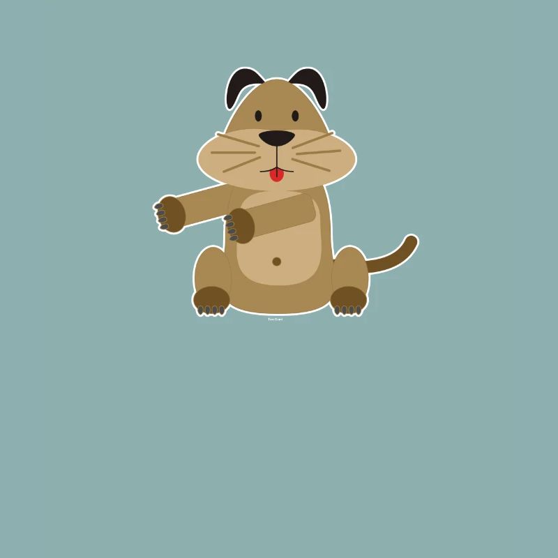 Floss Dance Move Dog