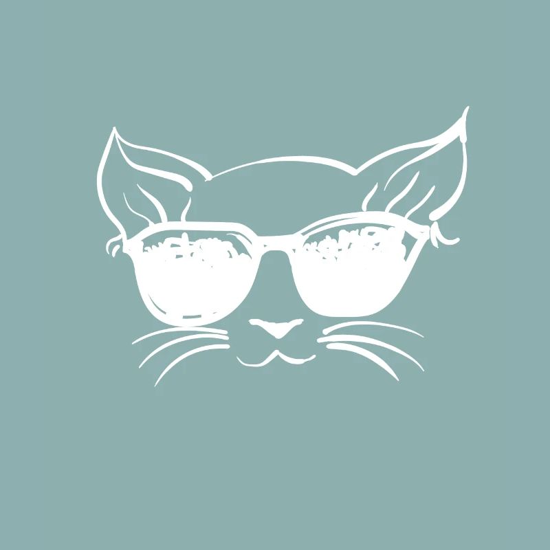 Cool Cat lunettes de soleil chat chat ami chat