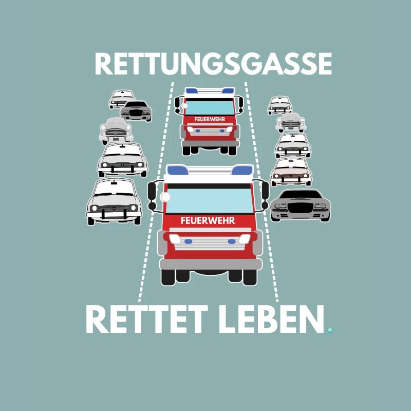 Rettungsgasse rettet Leben