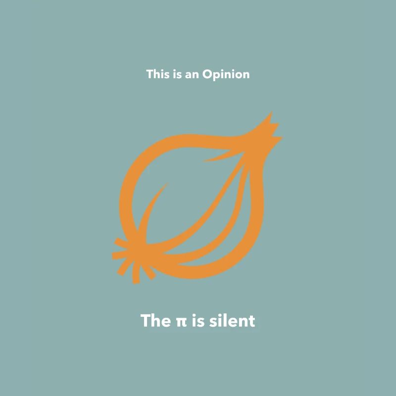 Onion opinion pun Phi Pi