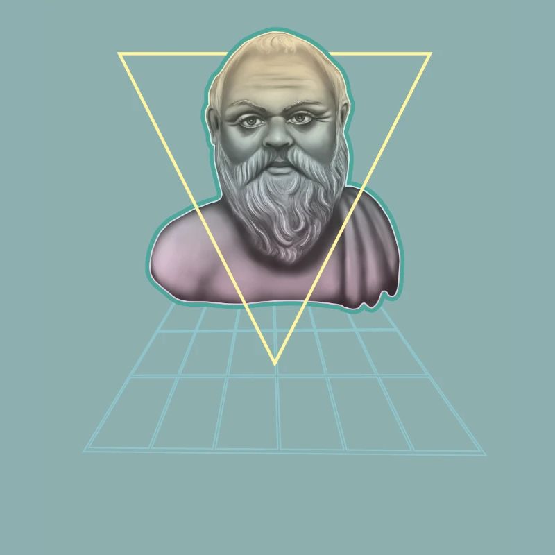 Socrate Philosophe grec moderne