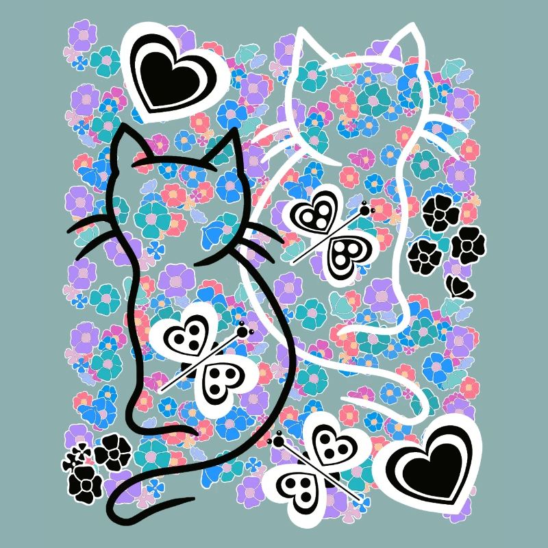 Retro Cat 60s