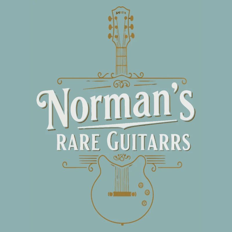 Conception du logo de Norman’s Rare Guitars