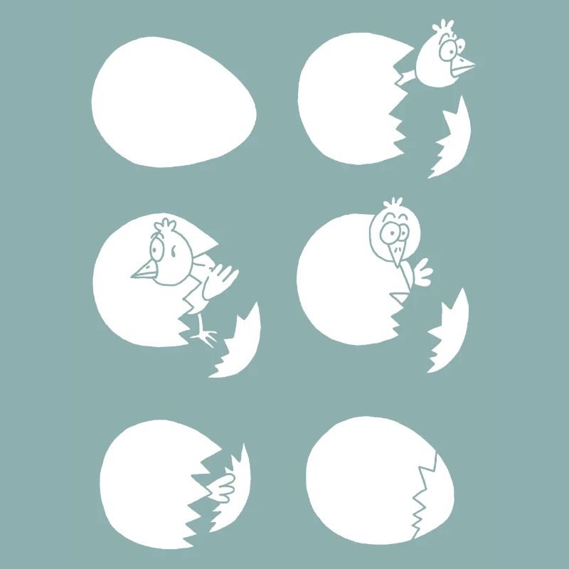 Die Welt entdecken oder nicht (weiß)