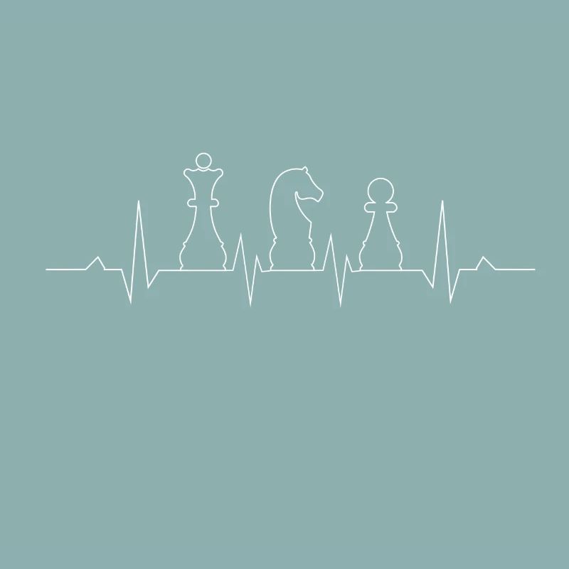 Chess heart rate chessmen