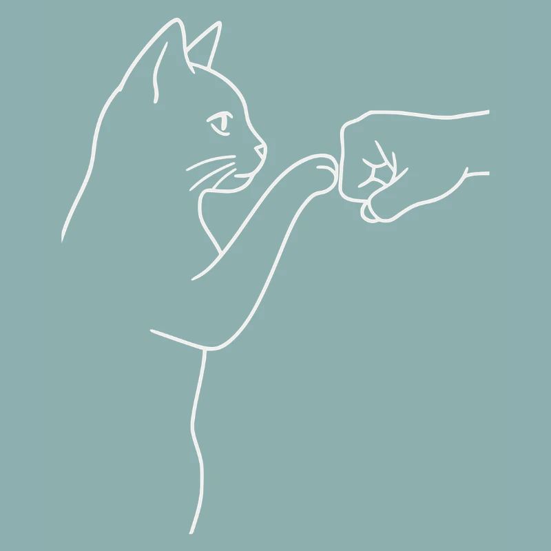 High five, poing bumb