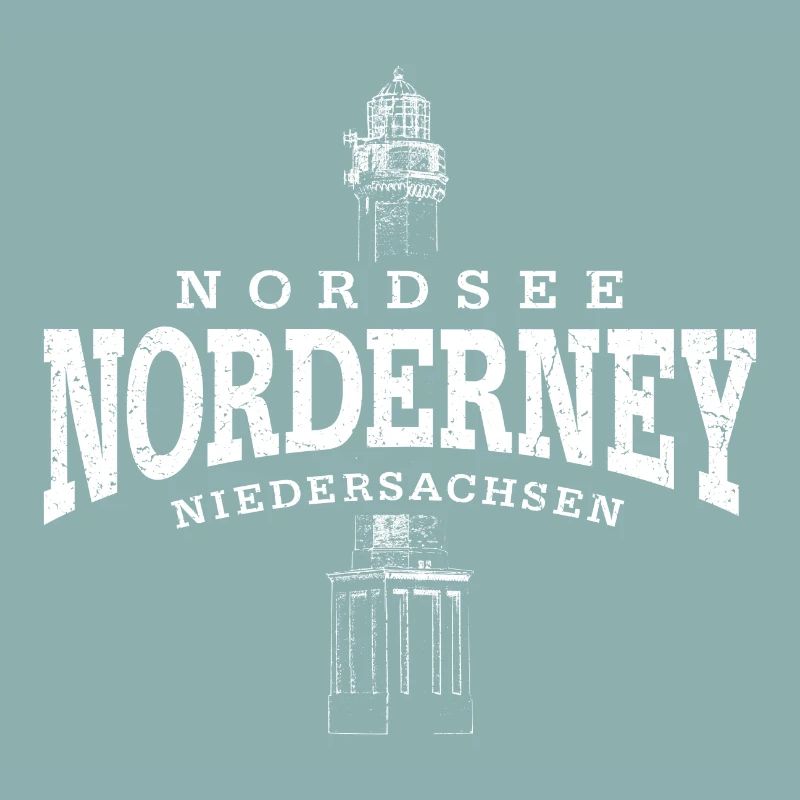 Norderney Nordsee ( weiss oldstyle )