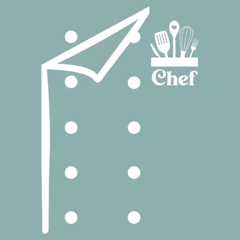 Chef chef drôle Chef Boulanger Chef Uniforme avec outils