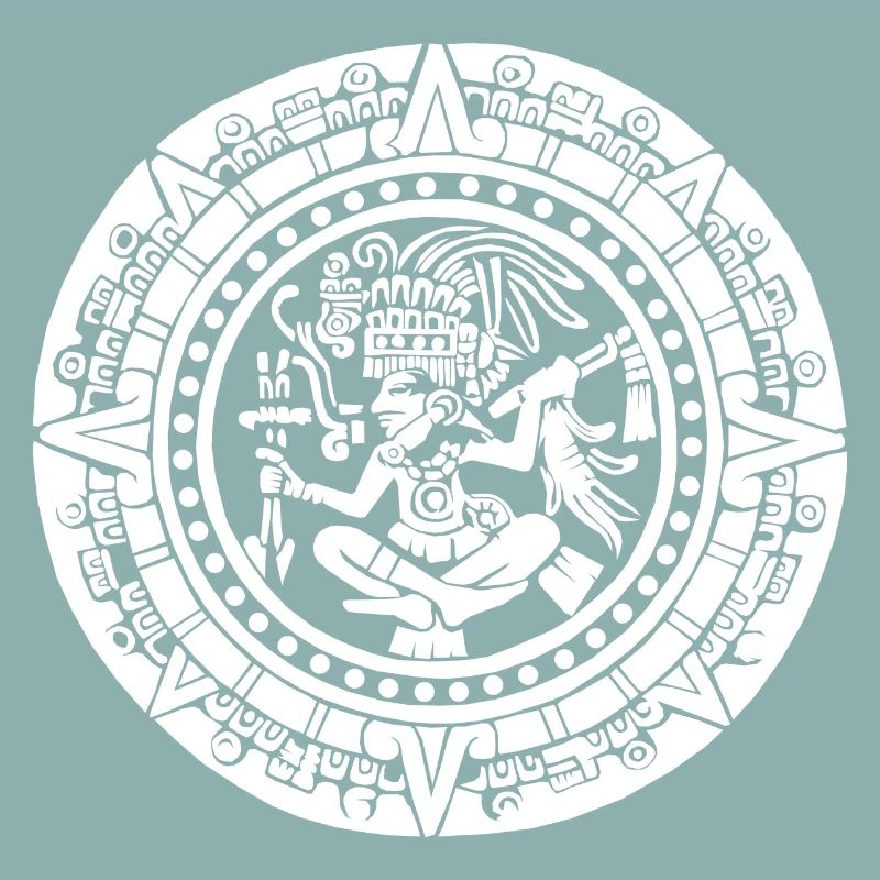 Mayan Calendar - White