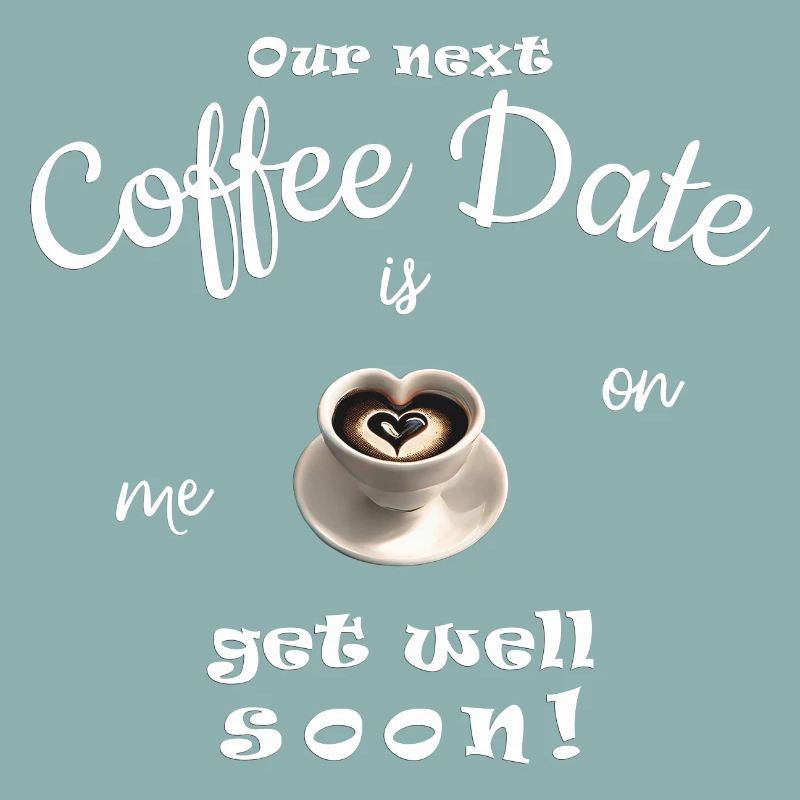 Get well soon, the next coffee is on me