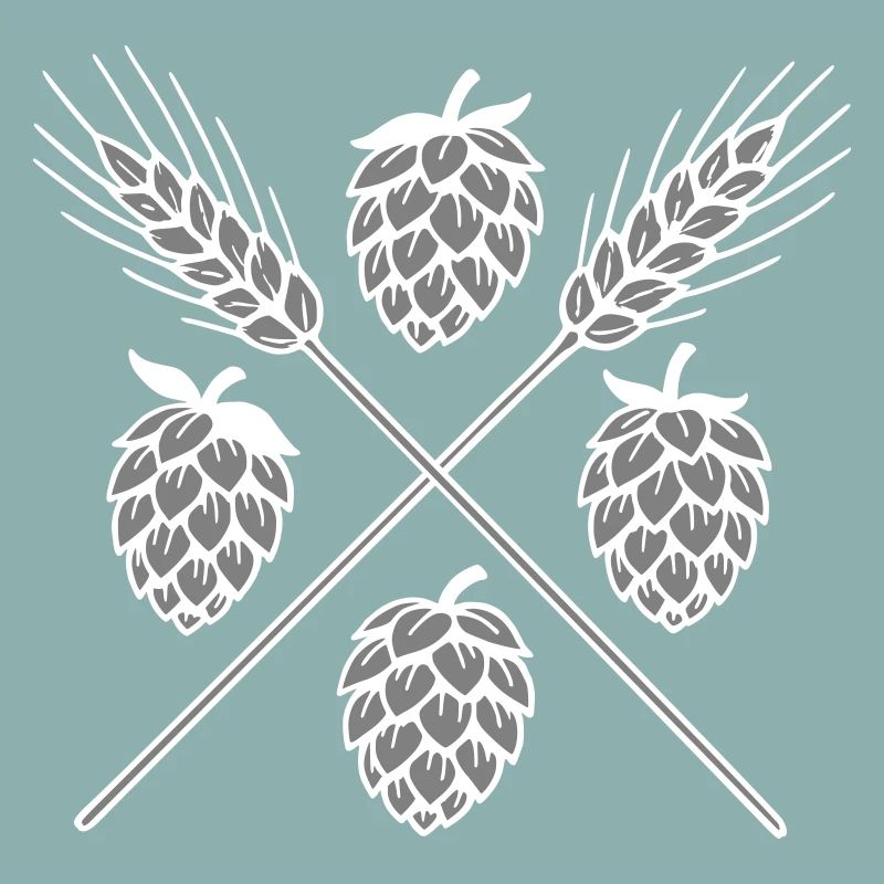 Hops and barley - beer