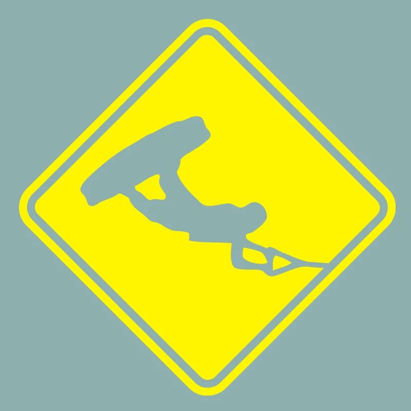 Wakeboarding Roadsign