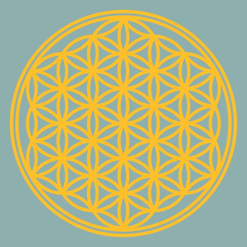 Flower of Life - Vector - 01, c, sacred geometry,