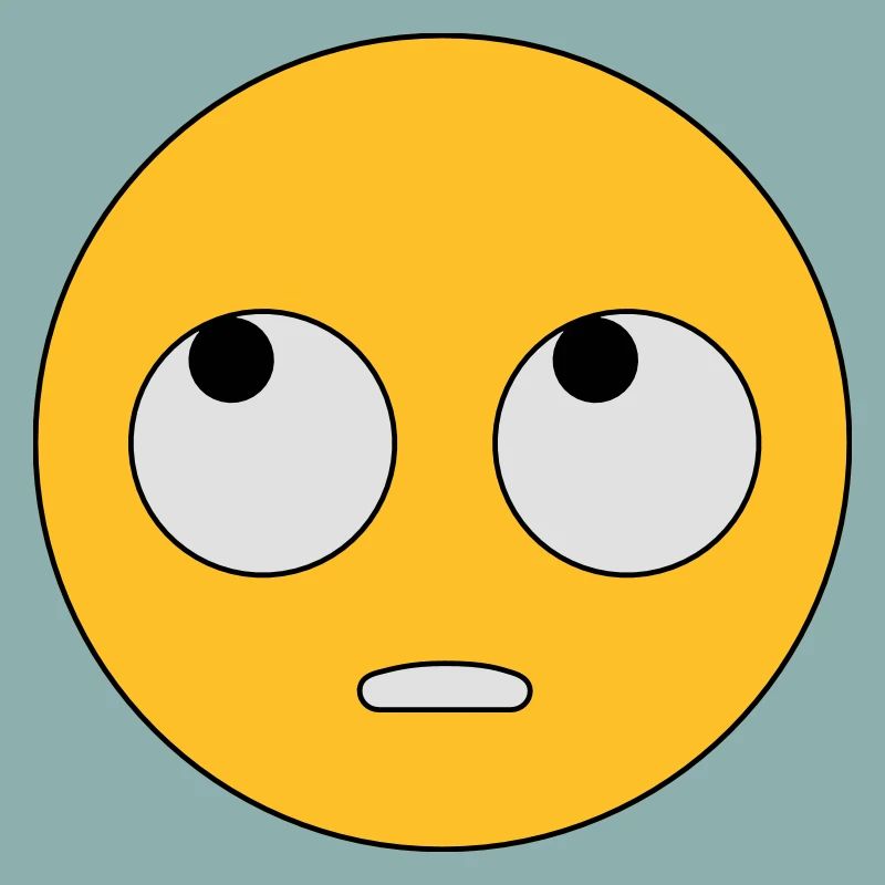 Emoji dein Ernst - Der Augenroller